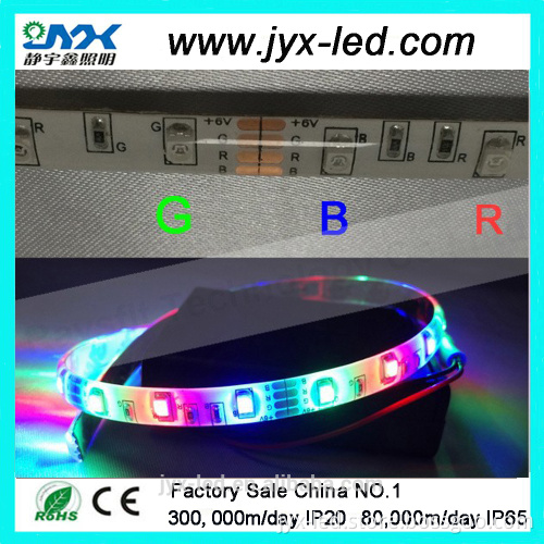 CE ROHS FCC with 24/44 Keys LED Controller and Driver led strip light 5M SMD5050 RGB IP20 Complete Set
